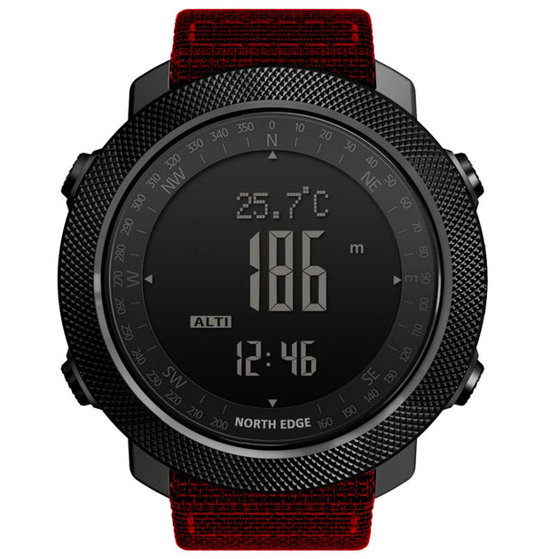 North Edge APACHE 3 Outdoor Sports Watch | Altimeter Barometer Compass – NORTH EDGE SHOP