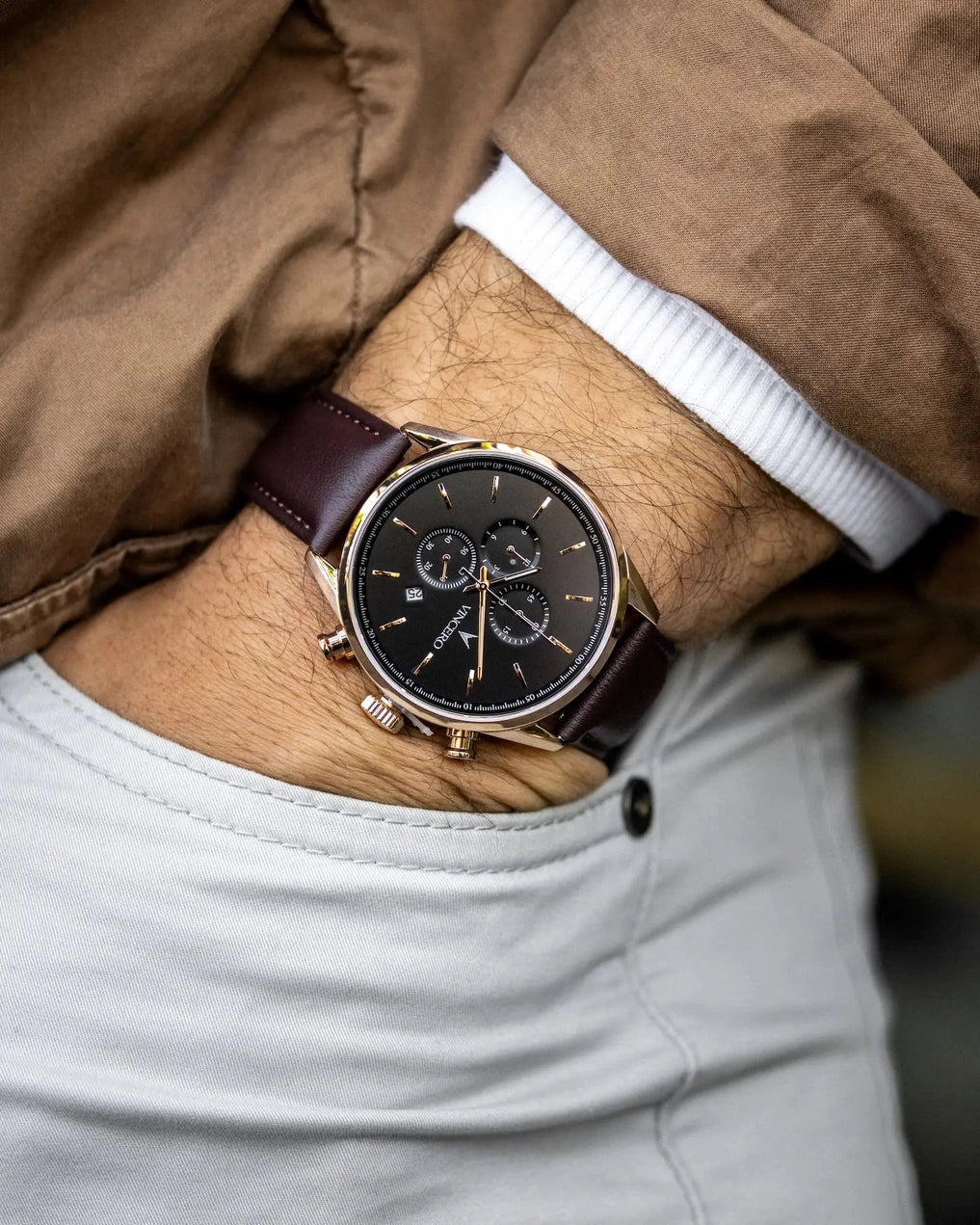 Gold vincero watch discount