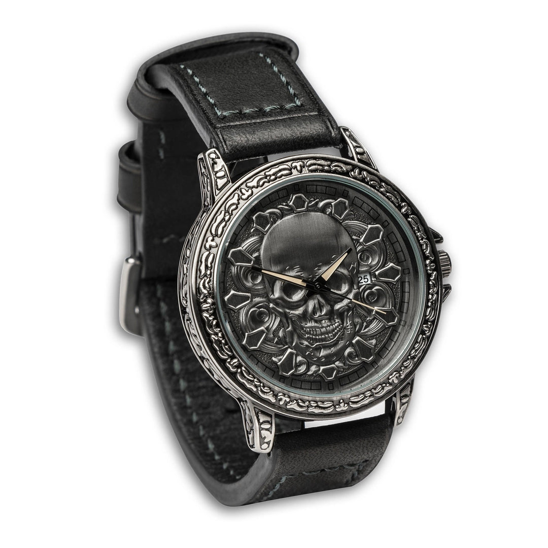3D Carved Skull Unisex Watch – Nandez Watches