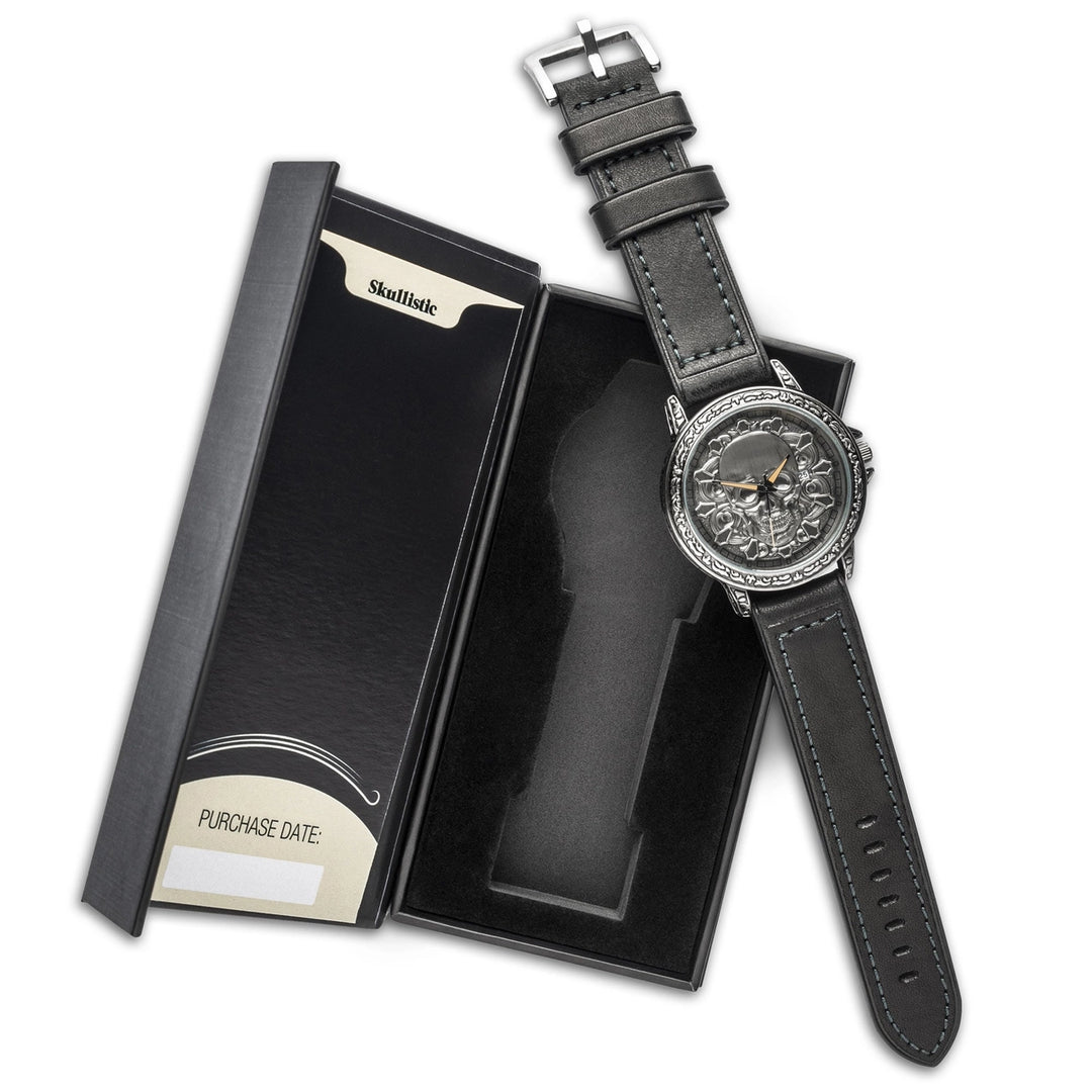 3D Carved Skull Unisex Watch – Nandez Watches