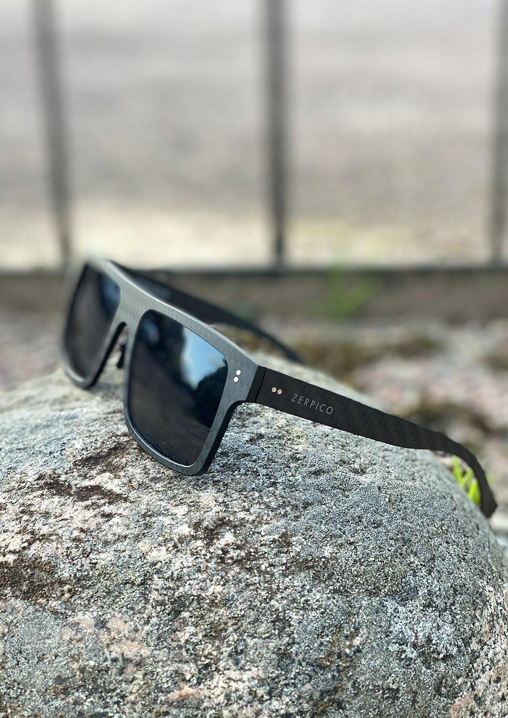 Fibrous V4 Square - Carbon Fiber Sunglasses – Nandez Watches