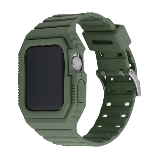 Protective Rubber Case and Strap For Apple Watch – Nandez Watches